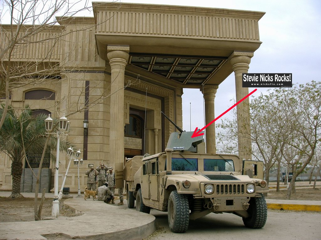 Sticker in Iraq